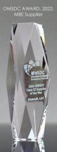 MBE Supplier of the Year 2022 by OMSDC 
